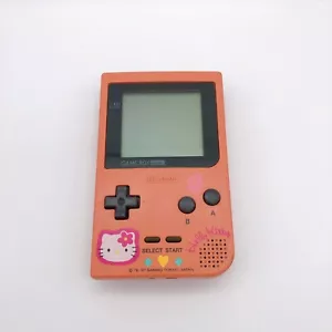 Nintendo Gameboy Pocket GB Konsole Pink Hello Kitty getestet Game Boy Japan - Bild 1 von 11