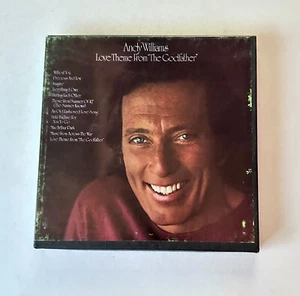 Andy Williams Reel to Reel Tape Includes Love Theme from The Godfather Pop Vocal - Foto 1 di 4