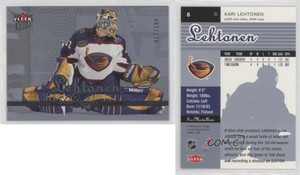 2005-06 Fleer Ultra Ice Medallion /100 Kari Lehtonen #8