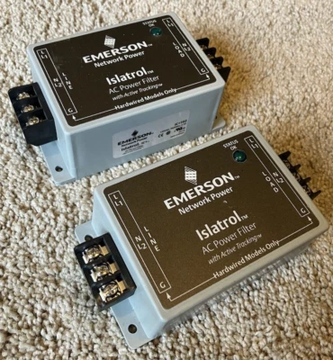 Lot of 2 - Emerson Islatrol AC Power Filter IC+105 - Image 1 of 4