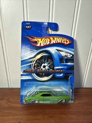 Buick Riviera 1964 #157 verde Hot Wheels Foto 1 de 4