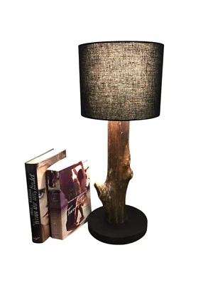Tischlampe NEU Treib Holz Vintage Stehlampe Nachttisch Wohnzimmer Wurzel Lampe - Bild 1 von 4
