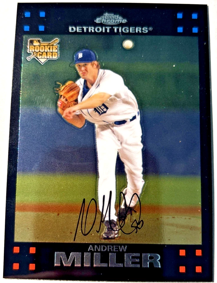 2007 Topps Chrome - Andrew Miller #298 (RC) - Image 1 of 1