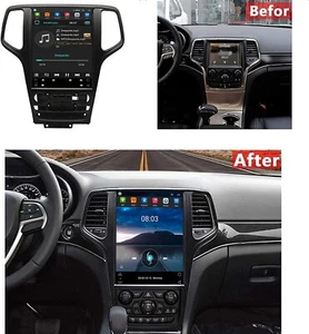 12.1 Inch Car Stereo Radio In Dash For Jeep Grand Cherokee 2014-2020 Carplay 4g - Picture 1 of 6