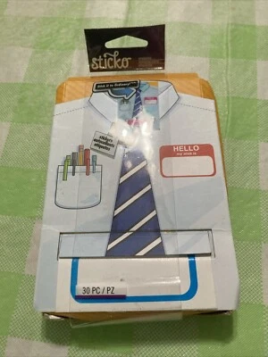 Sticko funny name tag stickers-30 pieces- EK Success - Image 1 of 2