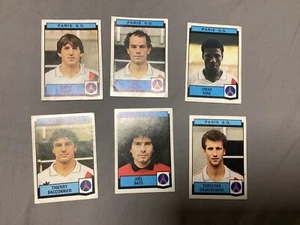 ANCIENNE IMAGE DE FOOT PANINI 88 1988 MAILLOT PSG PARIS SAINT GERMAIN SUSIC BATS - Picture 1 of 2