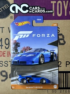 2023 Hot Wheels Forza 4/5 '94 Bugatti EB110 SS Blue NIP - Picture 1 of 2