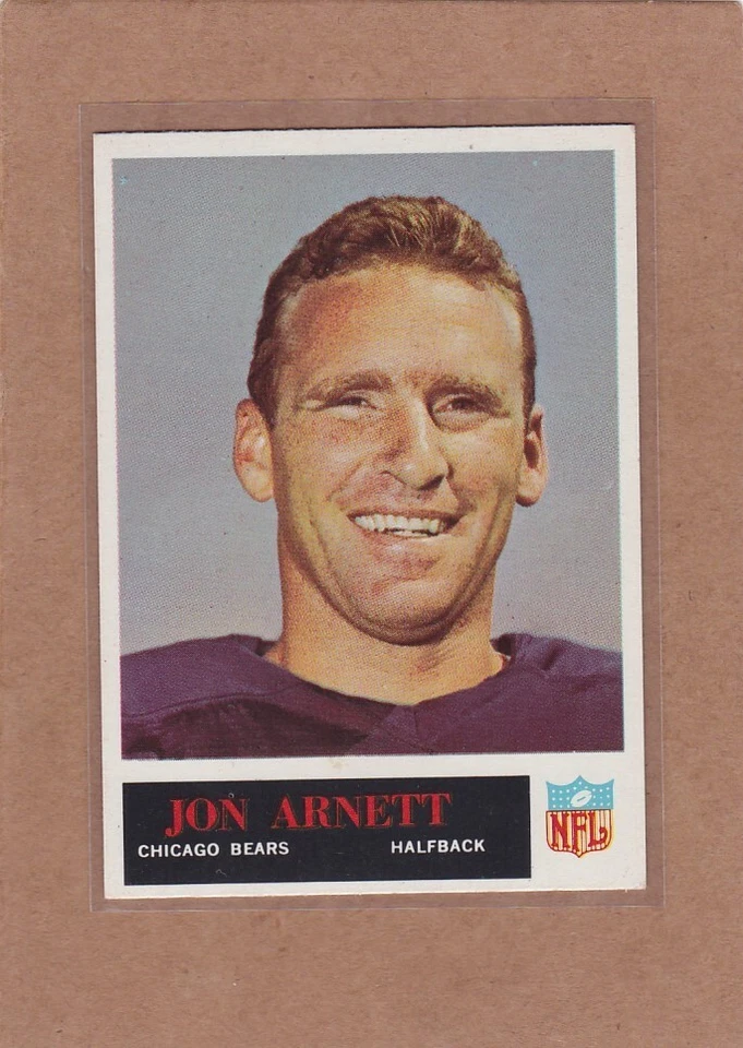 1965 PHILADELPHIA FOOTBALL JON ARNETT #16 BEARS EXMT *A37284 - Image 1 of 1