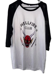 HELLFIRE CLUB shirt, Size 3XL, Lightweight Stretchy Enjoy FAST Same Day Shipping - Picture 1 of 11