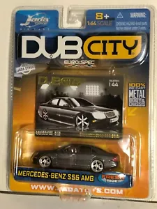 JADA DUB CITY OLDSKOOL MERCEDES-BENZ S55 AMG GRAY 1:64 WAVE 13 W13 144 #78 - Picture 1 of 4
