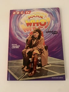 The Dr Who Annual 1981 Tom Baker as Dr Who - 4th Doctor - BBC TV with K9 D - Picture 1 of 4