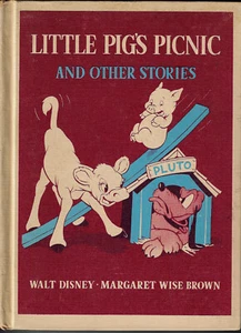 Margaret Wise Brown, Walt Disney, LITTLE PIG'S PICNIC 1939 HC - Picture 1 of 5