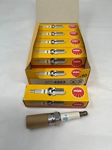 NEW 10 Pack of NGK Spark Plugs BR6FS 4323  Fast Free Shipping! - Bild 1 von 3