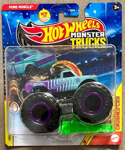 Hot Wheels 2025 Monster Trucks Half Hazards #1/4 Pure Muscle #JCF08 1:64 Scale - Picture 1 of 2