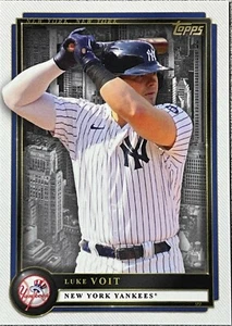 2022 Topps X AARON JUDGE ONLINE EXCLUSIVE Luke Voit #50- Free Shipping! - Picture 1 of 2