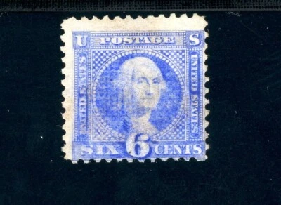Scott 115 RG FVF US 1869 Pictorial Issue +Cert SCV $1,050+ - Image 1 of 3