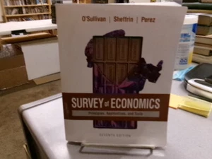 Survey of Economics: Principles, Applications, and Tools, Perez, Stephen,Sheffri - Picture 1 of 1
