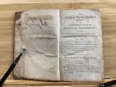 1810 The American Tutor’s Assistant; Includes Course on Book-Keeping - Image 1 of 4