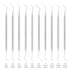 AZDENT Dental Spoon Excavator Restorative Curette Double Ended STAINLESS STEEL - Picture 1 of 22