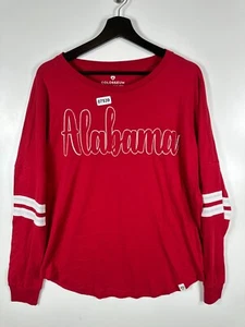 BNWT Colosseum Womens Alabama Crimson Tide Pullover Sweatshirt Red Sz Small - Picture 1 of 14