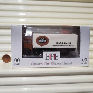 OO Scale EFE EXCLUSIVE First Editions CROFT ORIGINAL SHERRY 1/76 AEC Mammoth Van - Picture 1 of 5