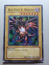 Red-Eyes B. Dragon - DB1-EN126 - Super Rare - YuGiOh-HP Creases 