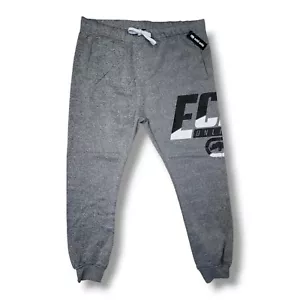 Ecko Unltd 3 Taschen grau meliert Athleisure Bündchen Jogginghose Herren 3XL - Bild 1 von 15