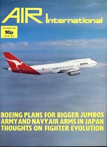 AIR INTERNATIONAL 29/3 SEP 1985 Boeing 747,Japan MSDF,F-14A,Saab JA-37,Tornado - Picture 1 of 1