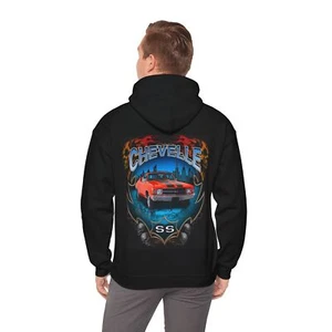 1971 Chevelle Car Guy Gift Unisex Premium Hoodie - Picture 1 of 5