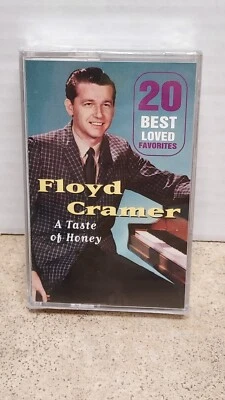 Floyd Cramer NEW  SEALED VTG CASSETTE TAPE 20 Best Loved Favorites 1997 NOS - Image 1 of 4