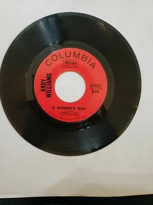 Andy Williams - A Woman's Way - Columbia (45RPM 7”  Single)(J450)  - Image 1 of 2