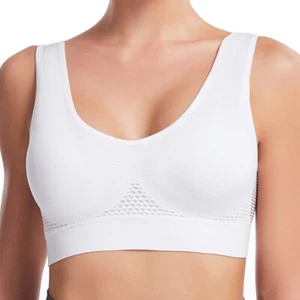 Womens Bras Wireless Sports Bra Vest Bralette Slightly Padded Sexy Lingerie bh - Picture 1 of 17