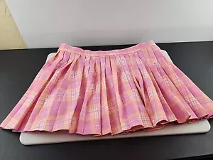 Falda a Cuadros Sugar Thrillz Rosa/Blanco Mujer X-Grande - Imagen 1 de 6