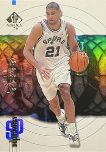 2000-01 SP Authentic Supremacy TIM DUNCAN San Antonio Spurs - Bild 1 von 2