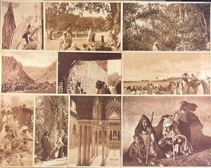 Lehnert & Landrock Original Heliogravures LOT OF 10 Algeria Natives Desert - Picture 1 of 6