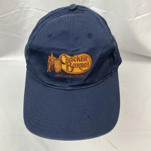 Cracker Barrel Logo Mütze Old Country Store marineblau Druckknopflasche Baseballkappe - Bild 1 von 7