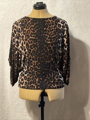 Women’s INC International Concepts leopard print top Size Medium - Image 1 of 4