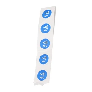 Niebieskie NFC- 30 sztuk Bezwonne programowalne 504 bajtowe naklejki PVC NFC❀ - Zdjęcie 1 z 24