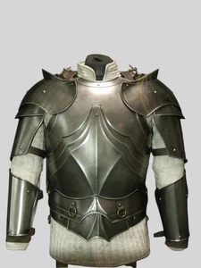 Medieval Knight Cuirass Armor With Bracers Warrior Knight Costume Gift Item Larp - Picture 1 of 3