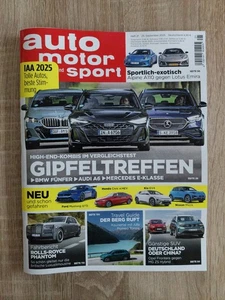 " Auto Motor und Sport "  21/2025  25. September 2025 - Bild 1 von 1