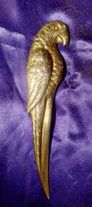 Cuchillo de barra de guacamayo de latón de los años 50 - Imagen 1 de 6