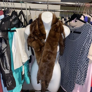 100% echter Nerz: Pelz 4 Pelz Schal/Tuch - Bild 1 von 6