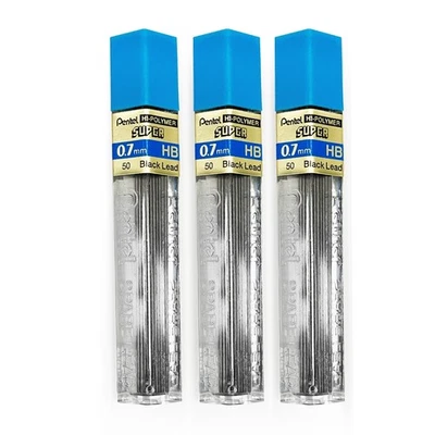 36 Pentel Super Mechanical Pencil Refill Leads - 0.7mm HB - Image 1 of 3