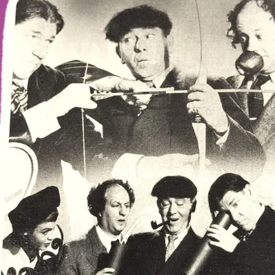 Comedy Trio The Three Stooges Bob Hope VHS Tape 58 Minutes - Image 1 of 4