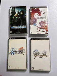 Final Fantasy: Crisis Core, Type 0, Dissidia, Dissidia 012 PSP JAPAN Complete - Picture 1 of 13