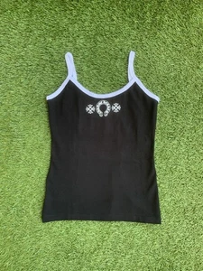 Chrome Hearts Scroll Logo Tank Dress Black - Picture 1 of 13