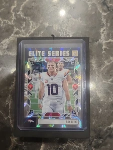 2025 Panini Donruss Football Elite Series Bo Nix Tes-bni - Bild 1 von 2