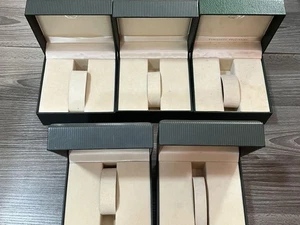 GUCCI Custodia Orologio Scatola Vuota Stoccaggio Vintage LOTTO 6 Pezzi Gioielli Regalo mzmr A - Foto 1 di 2
