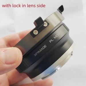 XPimage Locking Adapter for ARRI PL Cine Lens to Sony E FX30 VENICE A7 A9 Camera - Picture 1 of 7