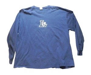 Vintage Yellow Jacket Shirt Adult 2XL XXL Bee Wasp Athletic Long Sleeve Mens - Picture 1 of 8